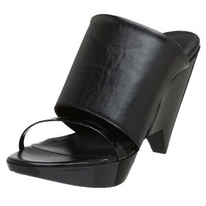 Robert Clergerie Women's Dielo Slide Sandals Black 6.5 box